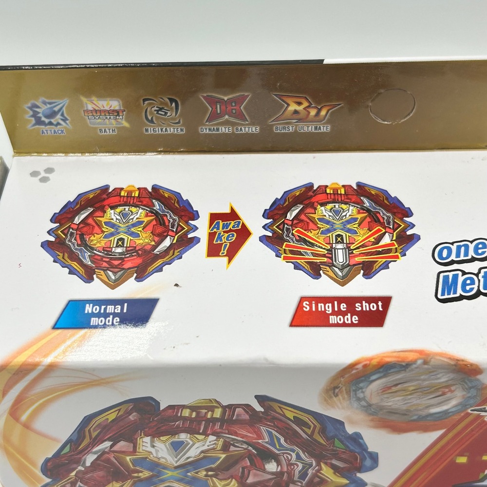 Burstop Force B-200 Xiphoid Xcalibur Compatible Beyblade Style Toy New Sealed - Picture 8 of 8